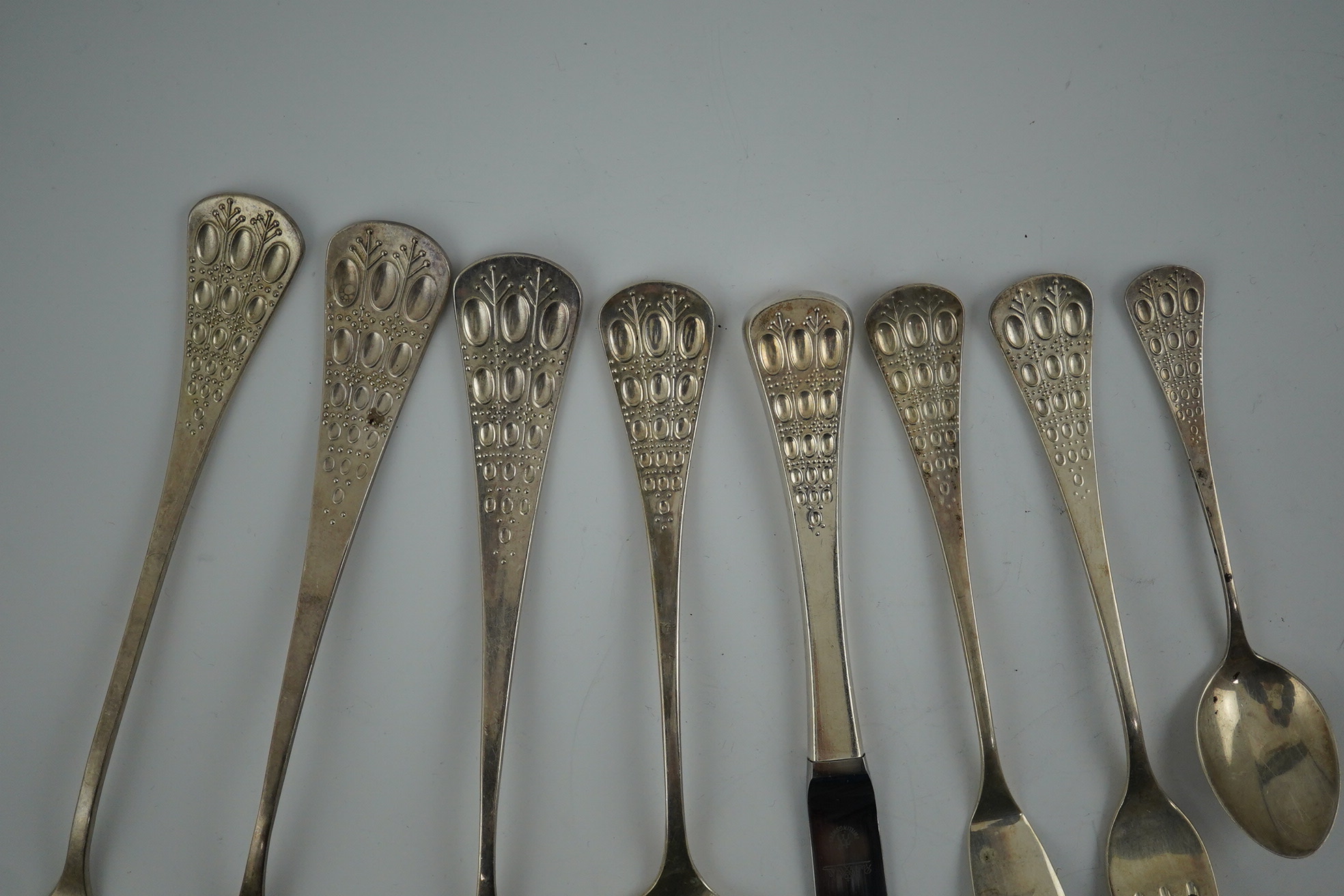 A part canteen of German Rosenthal of 925 sterling from the 